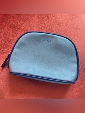 La Mer | Light Blue Small Travel Pouch